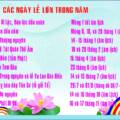 Các ngày lễ và sự kiện trong Phật giáo